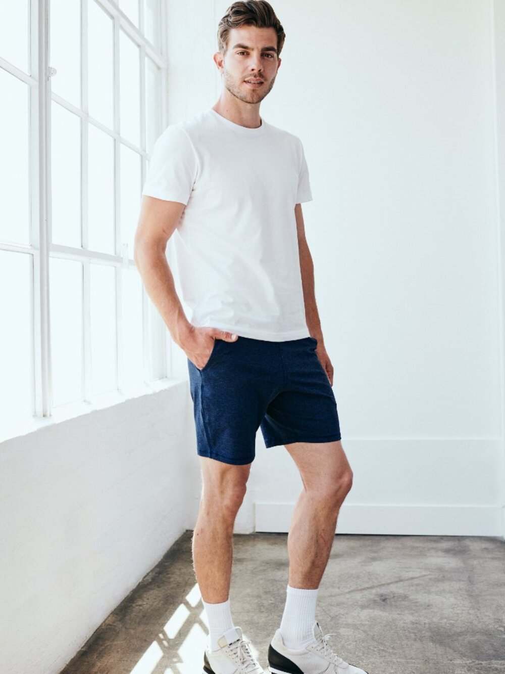 Quince Flowknit Performance Shorts